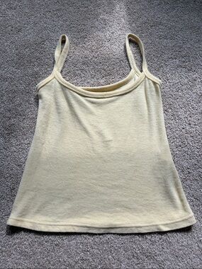 Bikbok Yellow Tank Top Size XS